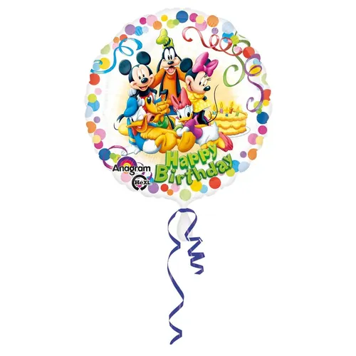 Standard Micky & Freunde Party Folienballon S60 verpackt 43 cm