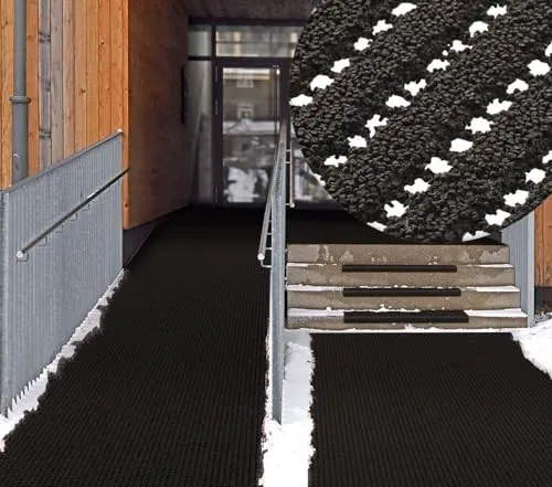 MELIUS VIVERE Antirutschmatte SafeStep PRO Lava 1,20 x 0,50 Meter - Die SafeStep Sicherheitsmatte PRO bietet zuverlässigen Halt und Komfort. Ideal für Eingänge, Terrassen und Gewerbeflächen. Robustes Material, witterungsbeständig und schwer entflammbar – für Sicherheit das ganze Jahr über.