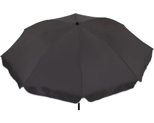 solaris Sonnenschirm 180cm, anthrazit - rund