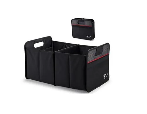 Original VW Volkswagen GTI Faltbox Gepäckkorb faltbar Schwarz Karo 5GV061104