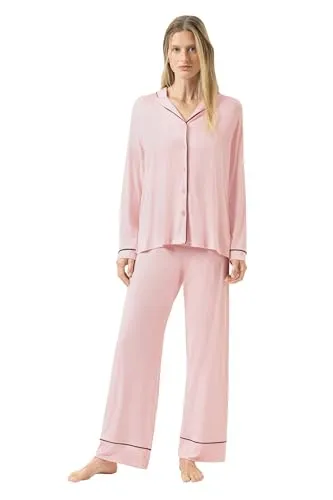Produktbild Mey Serie Pure Chic Damen Schlafanzüge Bonbon Pink (XS)