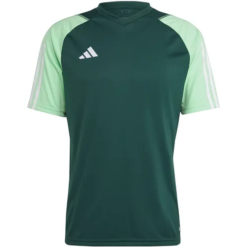 adidas Tiro 23 Competition Jersey Herren T-Shirt in Grün HU1297 L