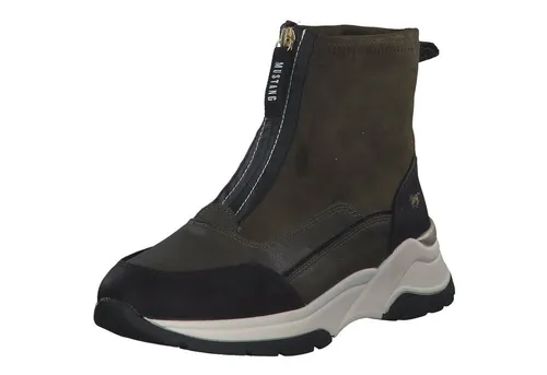 Ara Shoes Khaki Boots - Größe 39 - Wanderschuhe mit rutschhemmender Laufsohle und praktischem Reißverschluss - perfekt für sichere Abenteuer in der Natur.