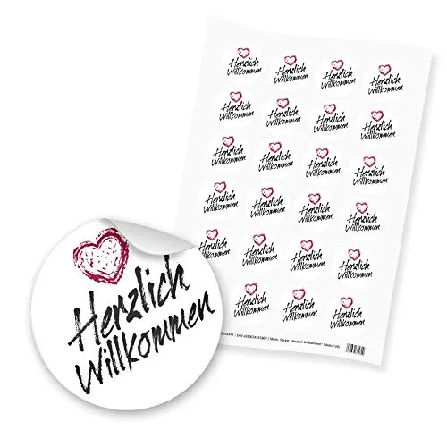 itenga 24x Sticker Aufkleber 