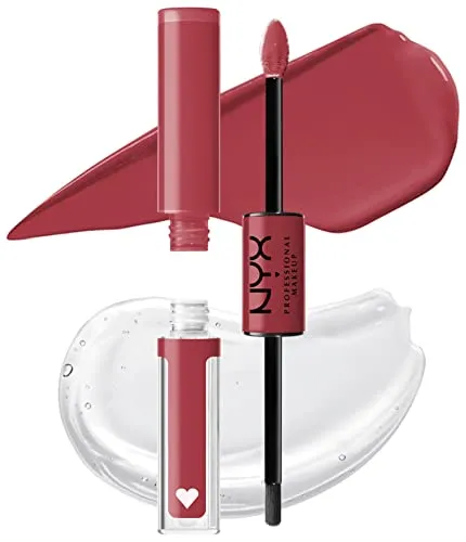 NYX Professional Makeup Lipgloss, Hochpigmentierte und langanhaltende Formel, Nicht abfärbend, Shine Loud, 29 Movie Maker