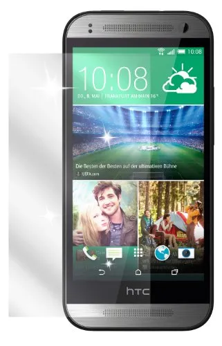 Produktbild Ecultor I 6X Schutzfolie klar passend für HTC One Mini 2 Folie Displayschutzfolie