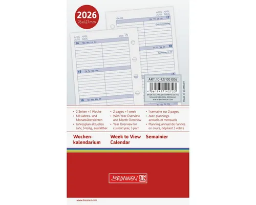 Kalender, Organizer & Zeitplaner von BRUNNEN