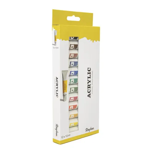 Rayher Acrylfarben farbsortiert 38925000