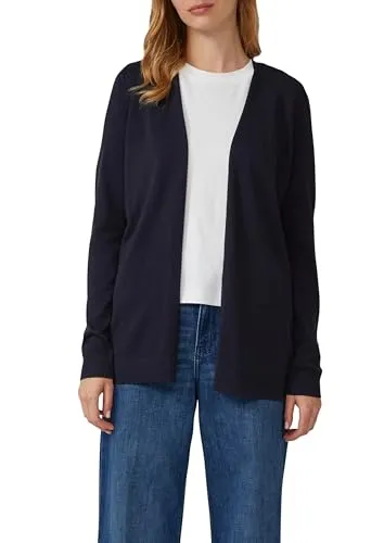 s.Oliver Cardigan aus Viskose-Baumwollmix Navy 46 von s.Oliver