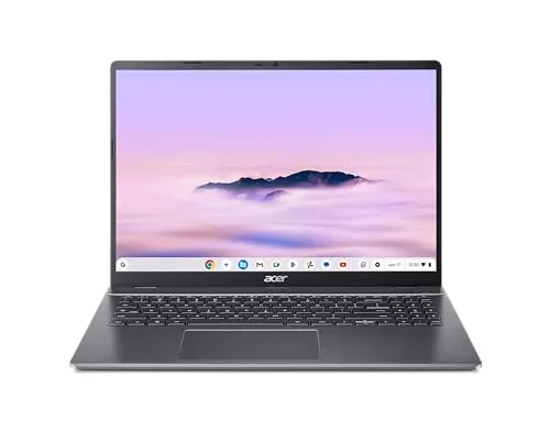 acer Chromebook Plus 514, CB514-5HT, Ultrabook/Laptop, 14 Zoll WUXGA 1920x1200 60Hz, Intel Core 3 100U, 8GB RAM, 256GB SSD, Intel Graphics, ChromeOS, Grau
