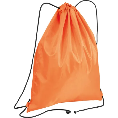 Gymbag / Sportbeutel / Turnbeutel / aus recyceltem Polyester / Farbe: orange