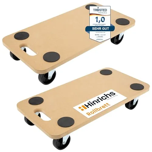 Hinrichs 2X Transportroller 58 x 30cm