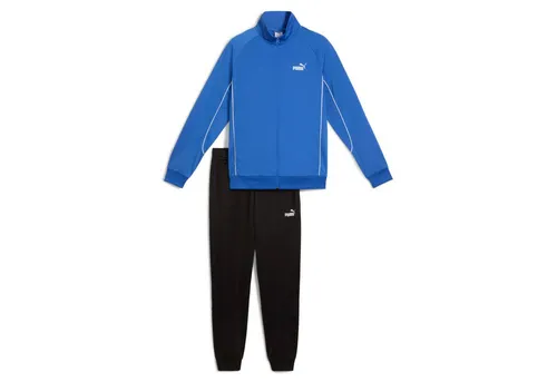 PUMA Trainingsanzug POLY PIPING SUIT (2-tlg) - Trainingsanzug aus mindestens 90 % recycelten Materialien, mit elastischen Bündchen und hohem Kragen für optimalen Windschutz. Ideal für Aufwärmen und Abkühlen, vereint Komfort und Stil.