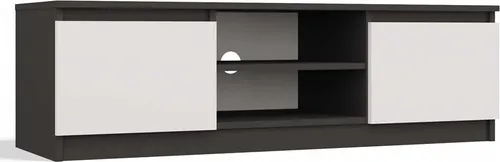 TV-Ständer SABA 1 - anthrazit / weiß