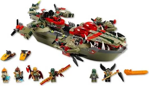 Produktbild LEGO Craggers Croc-Boot Zentrale Legends of Chima