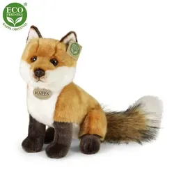 Rappa Plüsch Fuchs Kuscheltier sitzend 27 cm mehrfarbig Spielzeug