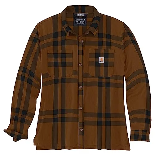 Carhartt Damen 105989 Rugged Flex Loose Fit Flanell von Carhartt