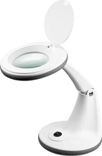 LED-Stand-Lupenleuchte 6 W, weiß von Goobay