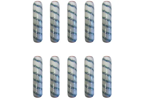 ConToo Farbroller Mikrofaser 10 St. 25cm - Profi Farbroller aus Mikrofaser, 250mm, ideal für glatte und unebene Oberflächen. Saugfähig, spritzfrei und einfach zu reinigen – perfekt für Dispersions- und Acrylfarben.