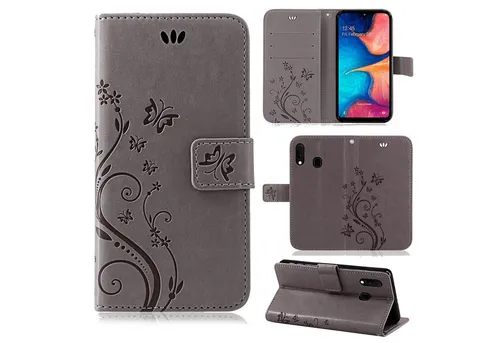 betterfon Handyhülle Handytasche für Samsung Galaxy A20e SM-A202 Buchhülle, Wallet Case mit Kartenfächern Magnetverschluss und weicher Innenhülle