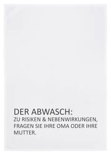 Geschirrtuch 17;30 Hamburg 100% Baumwolle Sprüche Humor  Zitate 50x70cm Abwasch