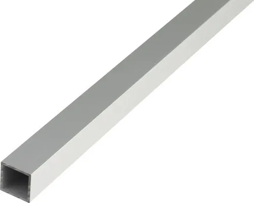 Alberts Vierkantrohr Aluminium eloxiert 1000 x 30 x 30 mm - Robustes Aluminium-Vierkantrohr in Silber, ideal für kreative Bauprojekte. Perfekte Maße: 1000 x 30 x 30 mm, hochwertige eloxierte Oberfläche für langanhaltende Qualität.