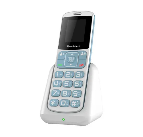 Onestyle Silver II Seniorenhandy mit Ladeschale – DUAL-SIM & große Tasten - Handys: Onestyle Silver II bietet große Tasten, ein kompaktes Farbdisplay und eine praktische Ladestation. Ideal für Senioren mit einfacher Bedienung und Easy-Call-Funktion für schnellen Kontakt.