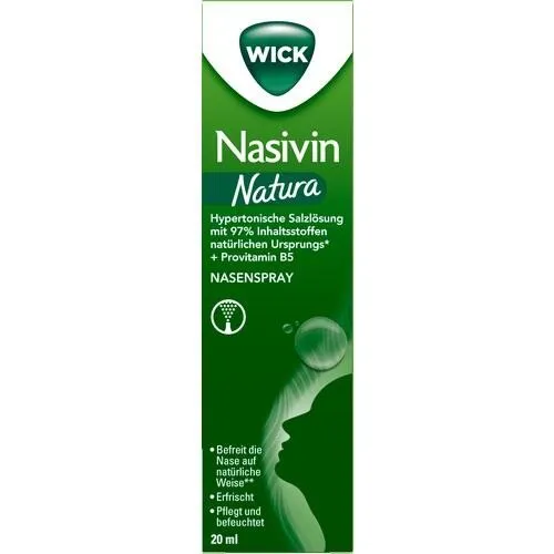 WICK Nasivin Natura Nasenspray 20 ml