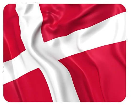 m. kern Mousepad Dänemark Flagge