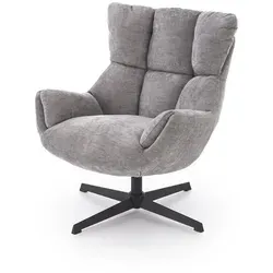 Lookway Drehsessel, Grau, Textil, 72x87x79 cm, Wohnzimmer, Sessel, Polstersessel