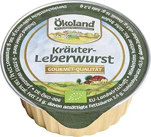 Kräuterleberwurst - Dose 50g