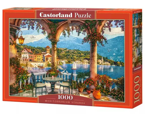 Puzzle 1000 Mediterranean Veranda C-105120-2 Castorland 5904438105120