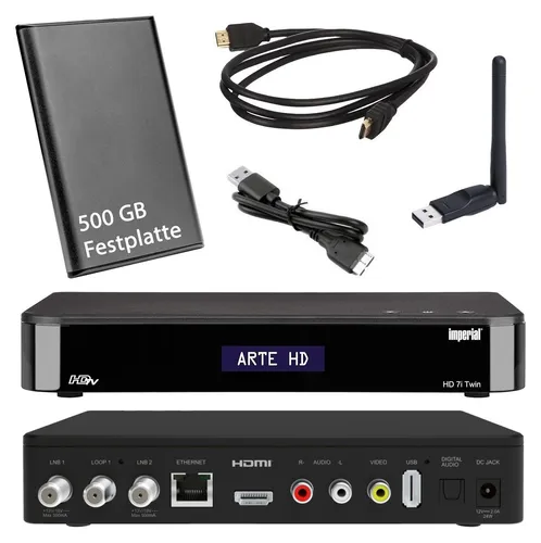 Imperial HD 7i Twin SAT Receiver von netshop 25