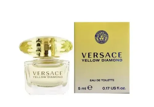 Produktbild Versace Yellow Diamond Eau de Toilette Miniatur, 5ml