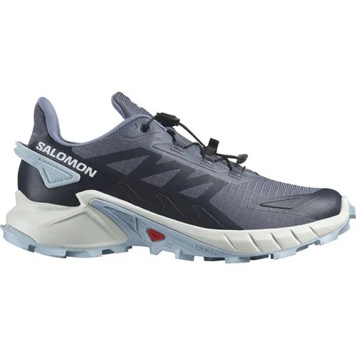 Salomon SUPERCROSS 4 Trailrunningschuh grau 40 EU - Trailrunningschuhe für Abenteuerlustige, mit griffiger Gummisohle für optimalen Halt auf unebenem Terrain.