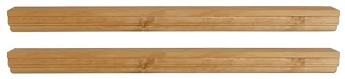 Home affaire Wandboard Vilma 2er Set, 89 cm beige in beige von Home Affaire