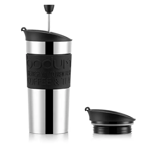 Bodum Travel Press Set Chromfarben