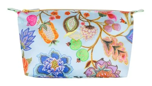 Oilily Kosmetiktasche Cosmetic Bag - Hübsche Kosmetiktasche im floralen Design, leicht und standfest, ideal für Reisen. Mit praktischem Zipper und Einschubfach für Hygieneartikel.