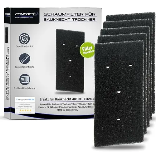 Zubehör für Waschmaschinen und Wäschetrockner von Comedes