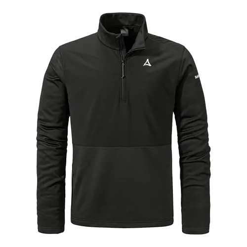 Schöffel Herren Jersey Style Salza MNS, schnelltrocknendes Radtrikot mit Rückentasche - Biketrikots für Männer mit winddichter Front, integriertes Brillentuch und praktische Rückentasche für schnellen Zugriff. Optimaler Tragekomfort durch 2-Wege-Stretch-Material.