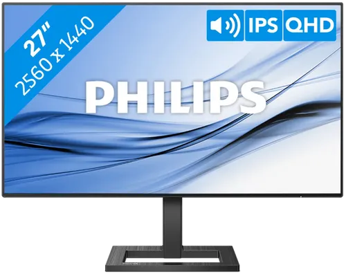 Philips 275E2FAE - 27 Zoll QHD Gaming Monitor, 2560x1440, 75 Hz, Flicker Free und Low Blue Mode für optimalen Sehkomfort