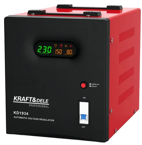 KRAFT&DELE Spannungsstabilisator KD1934, 3000VA, 230V