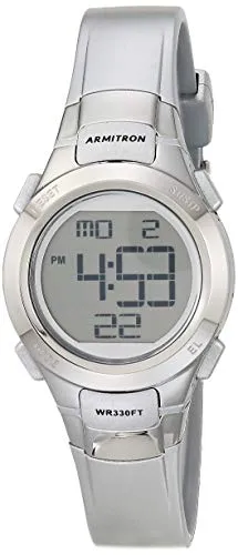 Armitron Sport Women's Digital Chronograph Resin Strap Watch, 45/7012