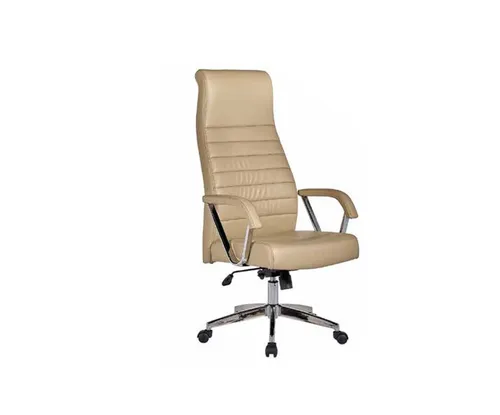 Luxus Bürostuhl Drehstuhl Beige – Modernes Design für Ihr Arbeitszimmer - Abteilung: Erwachsene, Jugendliche, Anpassbarer Bürostuhl mit hochwertigem Kunstlederbezug. Ideal für komfortables Sitzen im Homeoffice oder Büro. Maße: 62 x 58 x 125 cm, Sitzhöhe: 42 cm.