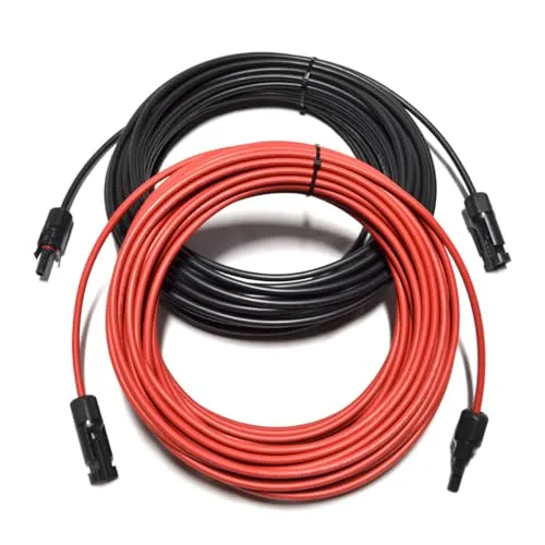 smartEC Solarkabel Verlängerungskabel 4 in rot von smartEC