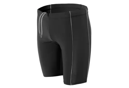 Aquarti Badehose Aquarti Herren Lange Badehose mit Kontrast-Paspel Jammer