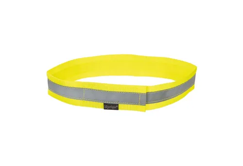 Mystique Leuchthalsband Mystique® Signalhalsband - Weit sichtbare Halsung, Nylon, verschiedene Größen