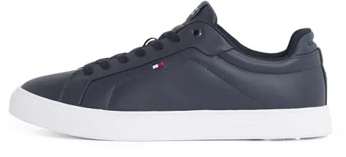 Tommy Hilfiger ICON COURT LTH FLAG ESS Sneaker in blau von Tommy Hilfiger