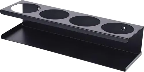 KS Tools 826.9006 RACINGline Dosenhalter - Werkzeugschränke - Ideal zum Abstellen von Dosen am Arbeitsplatz, passend für Lochmaß 10 x 10 mm, inklusive Fixierschraube, robust aus Stahlblech.