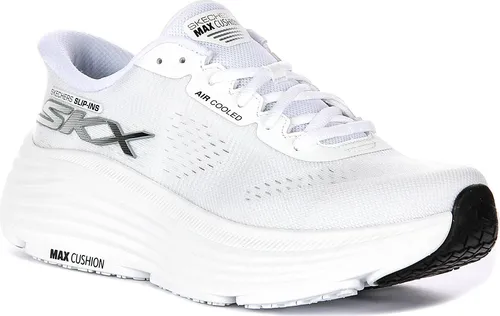 Skechers Max Cushioning In White For Women – 8 UK - 41 EU - 11 US / White